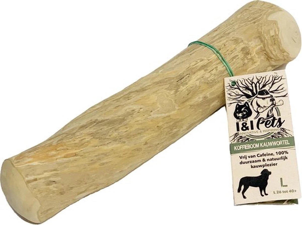 I & I Pet Supplies - Koffieboom Kauwwortel - L 1 I & I Pet Supplies - Koffieboom Kauwwortel - L
