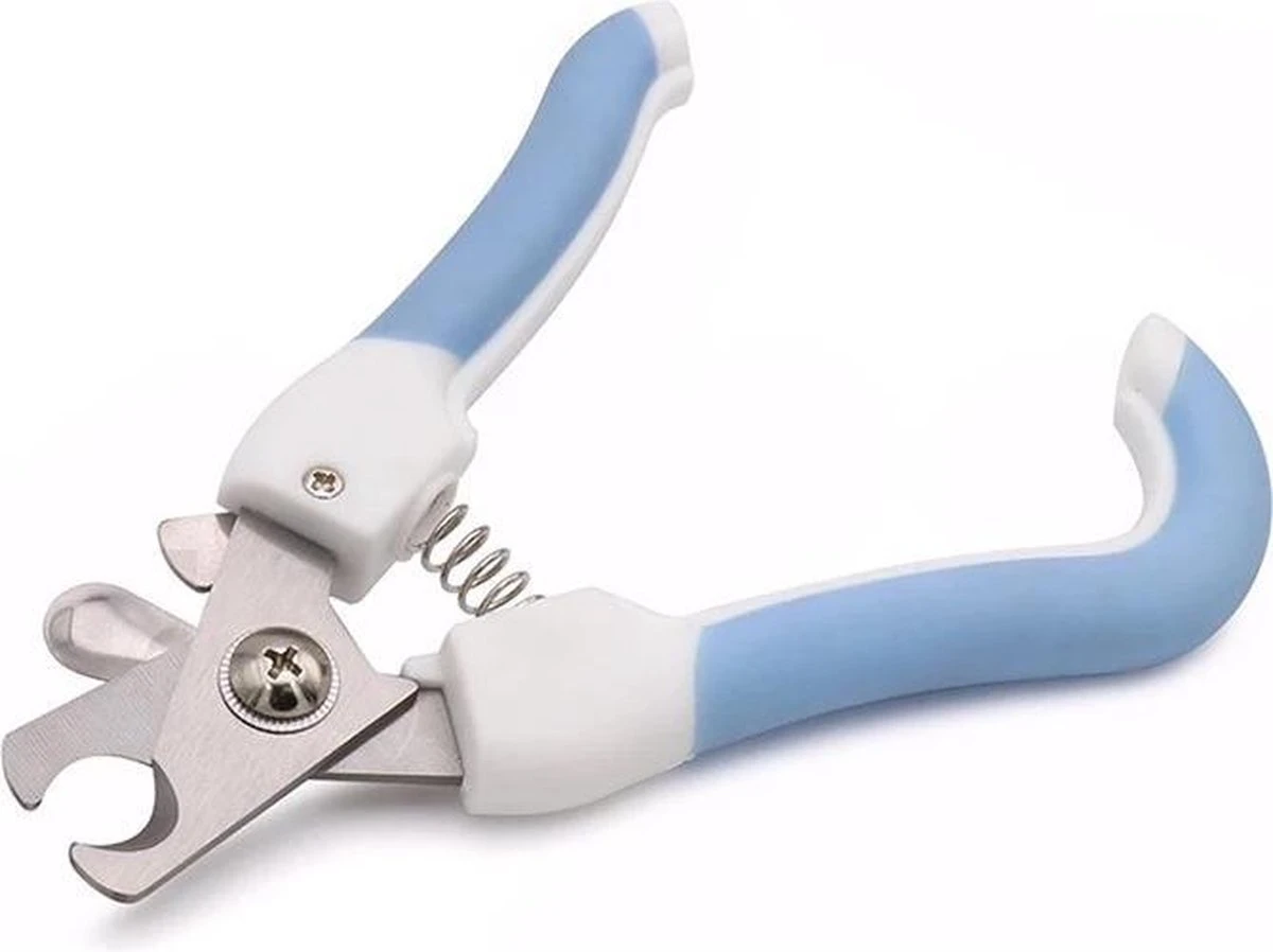 Merkloos Professioneel Dieren Nagelschaartje - Hond/Kat/Konijn/Vogel/ Cavia/Knaagdier - Incl. Veiligheidsstop & Nagelvijl - Wit/Blauw 1 Merkloos Professioneel Dieren Nagelschaartje - Hond/Kat/Konijn/Vogel/ Cavia/Knaagdier - Incl. Veiligheidsstop & Nagelvijl - Wit/Blauw