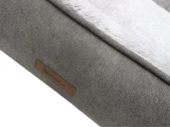 Benzano - Hondenmand - Pluche - Zacht - Wasmachine Wasbaar - Schuimvulling - Grijs/Taupe - 80 CM -Dog Supplies 1200x900 15