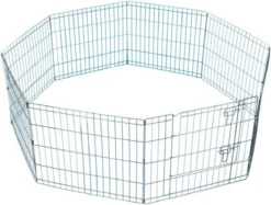 Topmast Puppyren Uitvouwbaar - Blauw - 560 Cm Omtrek - 60 Cm Hoog - Opvouwbaar - XL Hondenren - Voor Binnen -Dog Supplies 1200x907 2