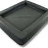 Topmast Bia-perfect - Hondenbed- Loungebed - Leatherlook Antraciet 100 X 80 Cm - Hondenmand - Comfort Kussen
