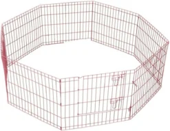 Topmast Puppyren Uitvouwbaar - Roze - 560 Cm Omtrek - 60 Cm Hoog - Opvouwbaar - XL Hondenren - Voor Binnen -Dog Supplies 1200x927 1