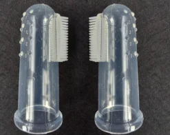 Merkloos Vinger Tandenborstel – 2 X