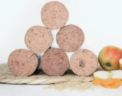 Kivo Petfood Houdbare Worsten INTRODUCTIEDOOS 6 X 600 Gram Smaken: Rund, Kip, Rund & Kip, Kip & Zalm, Eend En Lam - Zacht Gestoomd Vlees - Glutenvrij Geen Fratsen -Dog Supplies 1200x954 2