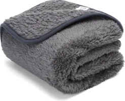 Nobleza 40UWK Hondendeken - Dierenmat - Benchkleed - 120x100cm - Grijs