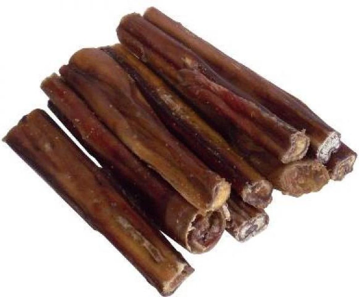 Petsnack Bullepees 15 Cm - 50 Stuks 1 Petsnack Bullepees 15 Cm - 50 Stuks