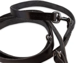Multifunctionele Hondenriem - 220cm - Volledig Zwart - Leren Hondenriem - 100% Volnerfleer - Hondenriem Leer -Dog Supplies 1200x994 1
