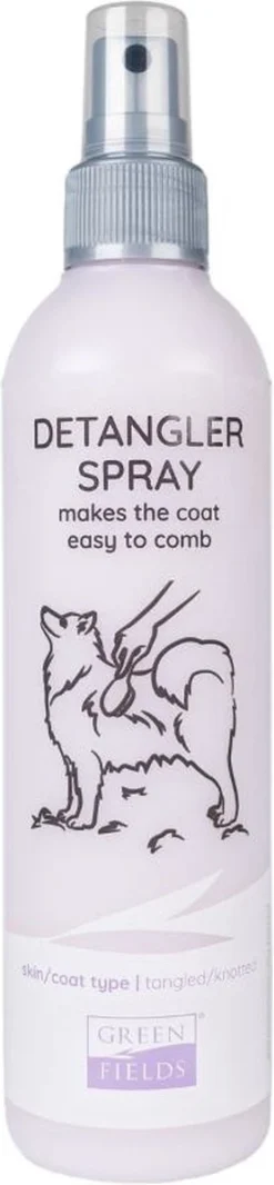 Greenfields Anti-Klit Spray Voor Honden - Ideaal Voor Honden Met Lange Of Krullende Vacht - 270 Ml -Dog Supplies 278x1200