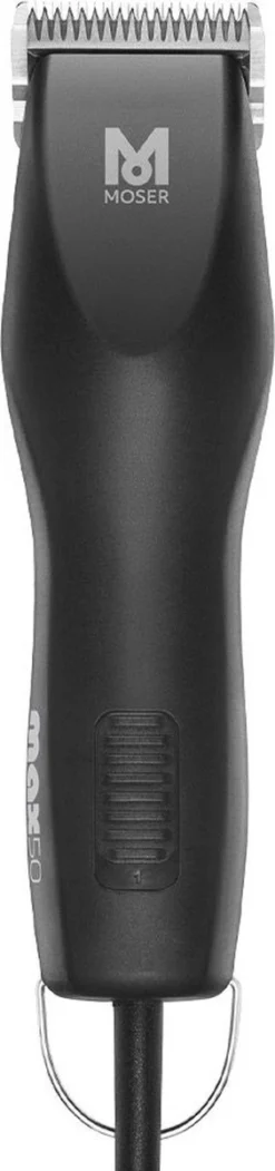 Hondentondeuse Moser Max 50 Zwart 1 Speed -Dog Supplies 282x1200