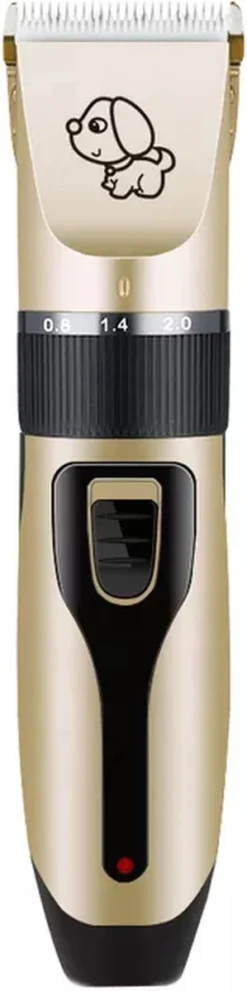 Merkloos Professionele Dierentondeuse - Scheerapparaat Voor Honden En Katten - Trimmer - 4 Opzetstukken - Oplaadbaar - Draadloos - Stil - Verschillende Haar En Vachtlengtes - Haartrimmer - Hondentrimmer - Honden Trimmer - Honden Knippen - Haren Knippen