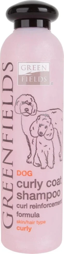 Greenfields - Hondenshampoo Voor Krullende Vacht - Extra Volume En Goede Doorkambaarheid - 270 Ml - Hondenshampoo Krullende Vacht -Dog Supplies 306x1200