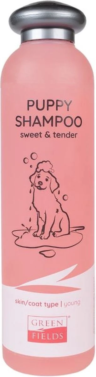 Greenfields - Milde Hondenshampoo Puppy - Zachte Shampoo Met Babypoeder Geur - Inhoud 270 Ml Of 5 Liter - 270 Ml 2 Greenfields - Milde Hondenshampoo Puppy - Zachte Shampoo Met Babypoeder Geur - Inhoud 270 Ml Of 5 Liter - 270 Ml - Afbeelding 2
