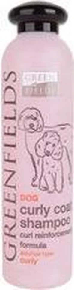 Greenfields - Hondenshampoo Voor Krullende Vacht - Extra Volume En Goede Doorkambaarheid - 270 Ml - Hondenshampoo Krullende Vacht -Dog Supplies 310x1200
