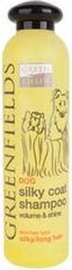 Greenfields Hondenshampoo Voor Langharige Vacht - Zorgt Voor Een Zijdezachte Glanzende Vacht - Inhoud 270 Ml - Hondenshampoo Langharige Vacht -Dog Supplies 324x1200