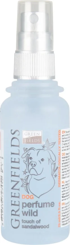 Hondenparfum Spray In 4 Geuren - Greenfields - Alchoholvrije En PH Neutrale Formule Tegen Onaangename Geurtjes - 50ml - Wild 27 Hondenparfum Spray In 4 Geuren - Greenfields - Alchoholvrije En PH Neutrale Formule Tegen Onaangename Geurtjes - 50ml - Wild -Dog Supplies 347x1200 1