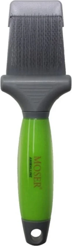 Moser Premium Slicker Borstel - Hondenvachtborstel - Groen Grijs 12 Moser Premium Slicker Borstel - Hondenvachtborstel - Groen Grijs -Dog Supplies 352x1200