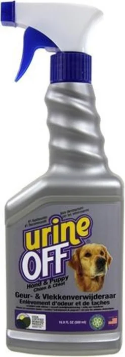 Urine Off Geur En Vlekverwijderaar Voor Hond En Puppy Urine - 1 ST à 500 ML -Dog Supplies 423x1200