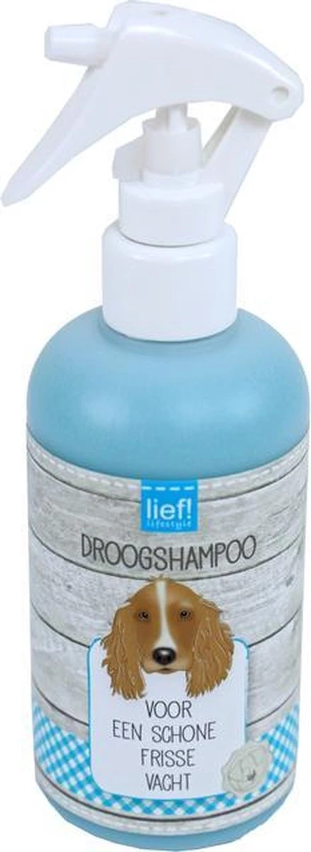 Lief! - Honden Droogshampoo Universeel - 250ml 1 Lief! - Honden Droogshampoo Universeel - 250ml