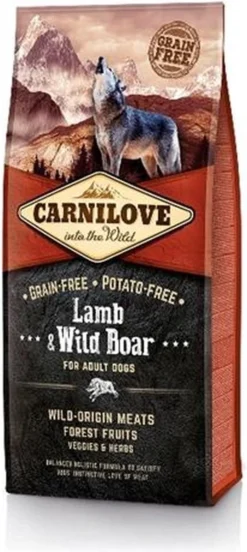 Carnilove Lamb / Wild Boar Adult 9 Carnilove Lamb / Wild Boar Adult -Dog Supplies 537x1200