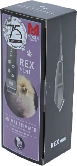 Moser Rex Mini Trimmer -Dog Supplies 559x1200
