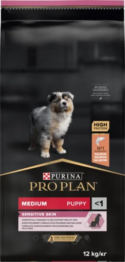 Pro Plan Medium Puppy Sensitive Skin - Honden Droogvoer - Zalm - 12 Kg 31 Pro Plan Medium Puppy Sensitive Skin - Honden Droogvoer - Zalm - 12 Kg -Dog Supplies 573x1200 3