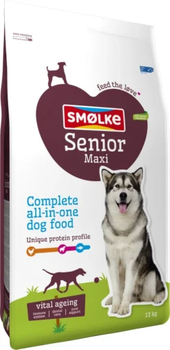 Smolke Senior Maxi - Kip - Hondenvoer - 12 Kg 34 Smolke Senior Maxi - Kip - Hondenvoer - 12 Kg -Dog Supplies 583x1200