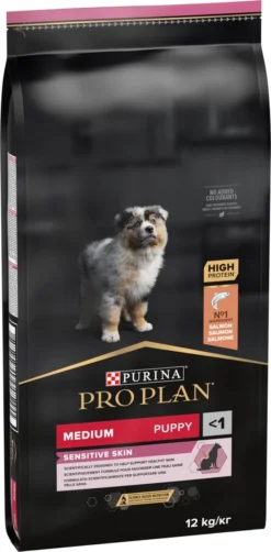 Pro Plan Medium Puppy Sensitive Skin - Honden Droogvoer - Zalm - 12 Kg 21 Pro Plan Medium Puppy Sensitive Skin - Honden Droogvoer - Zalm - 12 Kg -Dog Supplies 591x1200 5