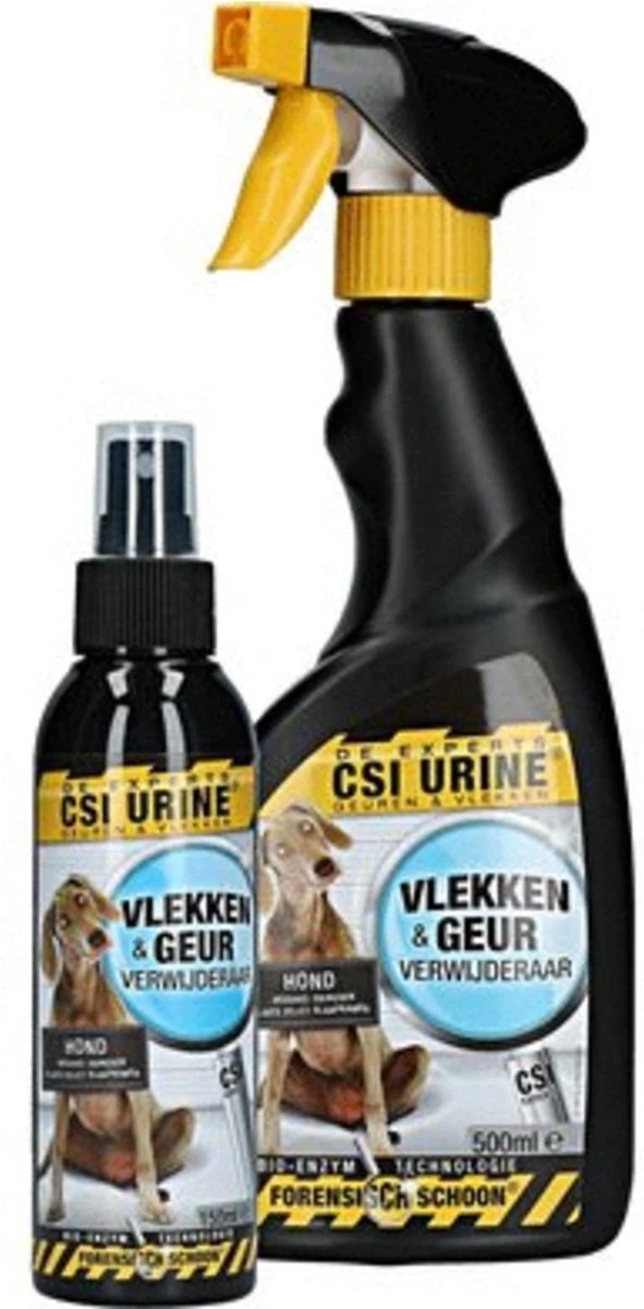 CSI Urine Vlek En Geurspray Puppy En Hond 500 Ml 2 CSI Urine Vlek En Geurspray Puppy En Hond 500 Ml - Afbeelding 2