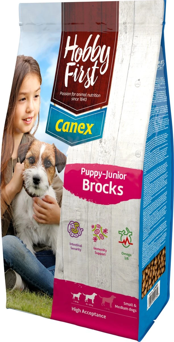 Hobbyfirst Canex Puppy/Junior - Hondenvoer - 12 Kg 2 Hobbyfirst Canex Puppy/Junior - Hondenvoer - 12 Kg - Afbeelding 2