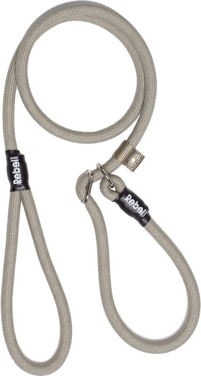 Rebel Petz - Honden Trainingslijn Met Halsband - Taupe, Zwart, Groen & Oranje - Maat Small Of Large - Kleur: Oranje, Maat: Large 2 Rebel Petz - Honden Trainingslijn Met Halsband - Taupe, Zwart, Groen & Oranje - Maat Small Of Large - Kleur: Oranje, Maat: Large - Afbeelding 2