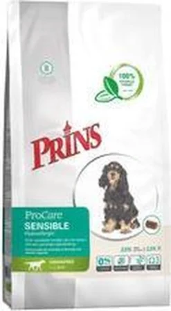 Prins Procare Graanvrij Sensible Hypoallergic - 12 KG 29 Prins Procare Graanvrij Sensible Hypoallergic - 12 KG -Dog Supplies 663x1200