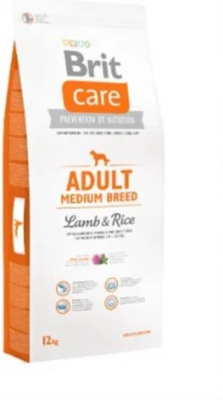 Brit Care Adult Medium Lam Hypo-allergeen 12kg Met 50% Vlees! -Dog Supplies 668x1200 1