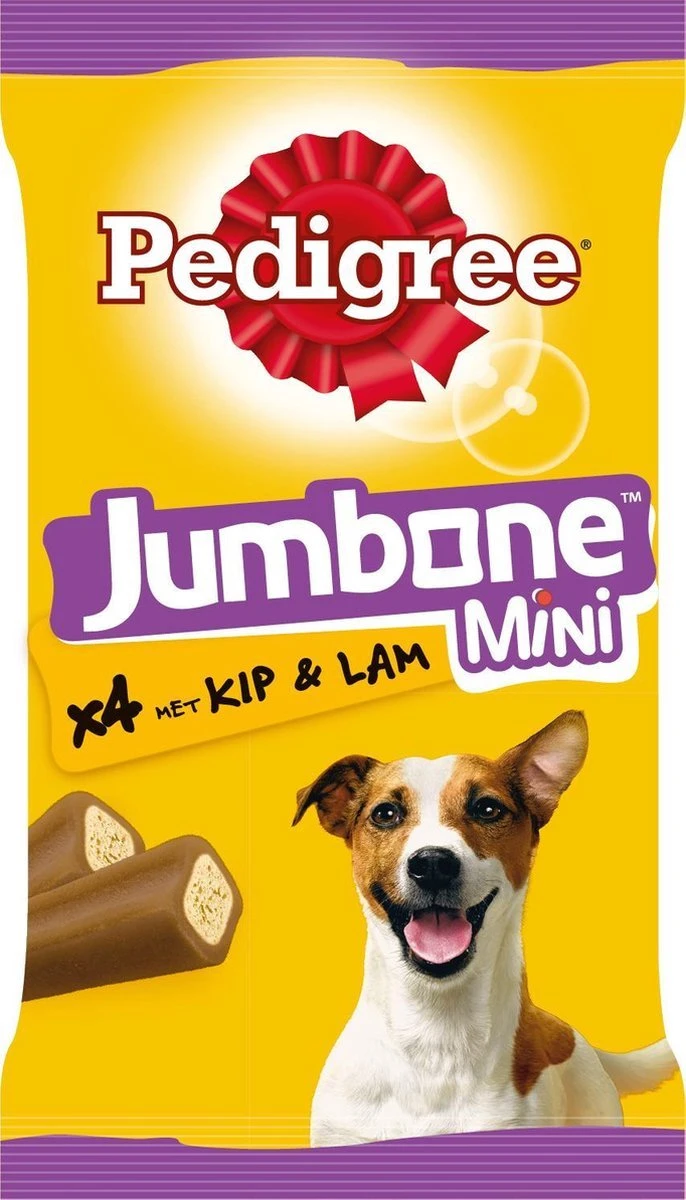 Pedigree Jumbone Hondensnacks Maxi - Rund & Gevogelte - 12 Stuks 1 Pedigree Jumbone Hondensnacks Maxi - Rund & Gevogelte - 12 Stuks