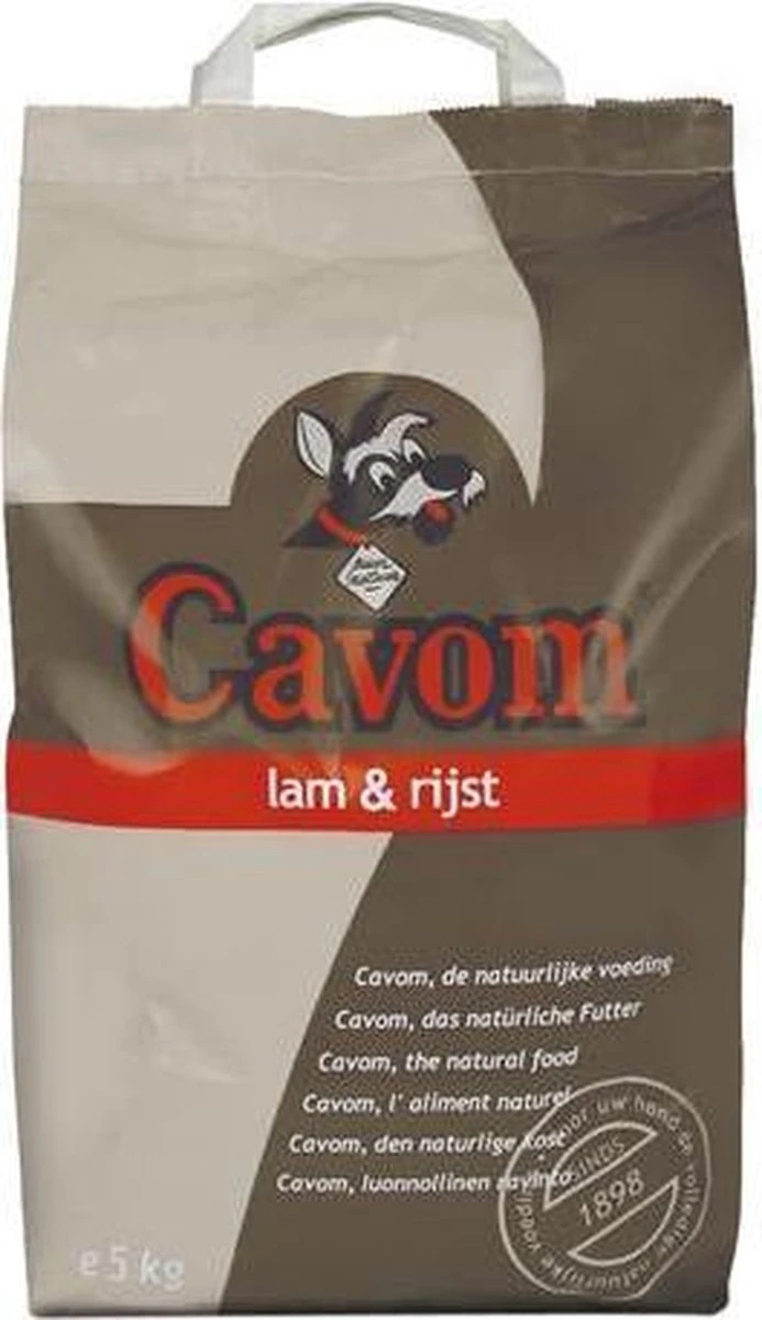 Cavom Compleet Lam/Rijst - 20 KG 2 Cavom Compleet Lam/Rijst - 20 KG - Afbeelding 2