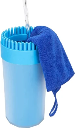 TIKKENS Hondenpoten Reiniger 2-in-1 - Hondenborstel - Hondenpoot Reiniger - Huisdier Poot Wassen - Hondenverzorging - Honden Wassen - Inclusief Microvezeldoek - XL 11 TIKKENS Hondenpoten Reiniger 2-in-1 - Hondenborstel - Hondenpoot Reiniger - Huisdier Poot Wassen - Hondenverzorging - Honden Wassen - Inclusief Microvezeldoek - XL -Dog Supplies 709x1200