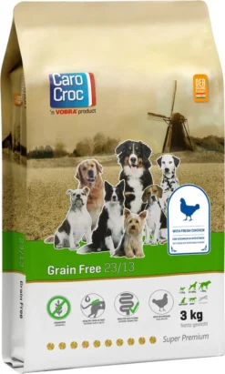 Carocroc Grain Free - Gevogelte/Aardappel/Bieten - Hondenvoer - 15 Kg 17 Carocroc Grain Free - Gevogelte/Aardappel/Bieten - Hondenvoer - 15 Kg -Dog Supplies 721x1200 1