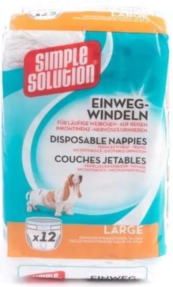 Simple Solution Wegwerp Honden Luier - SMALL 12 ST 38-48 CM -Dog Supplies 723x1200 1