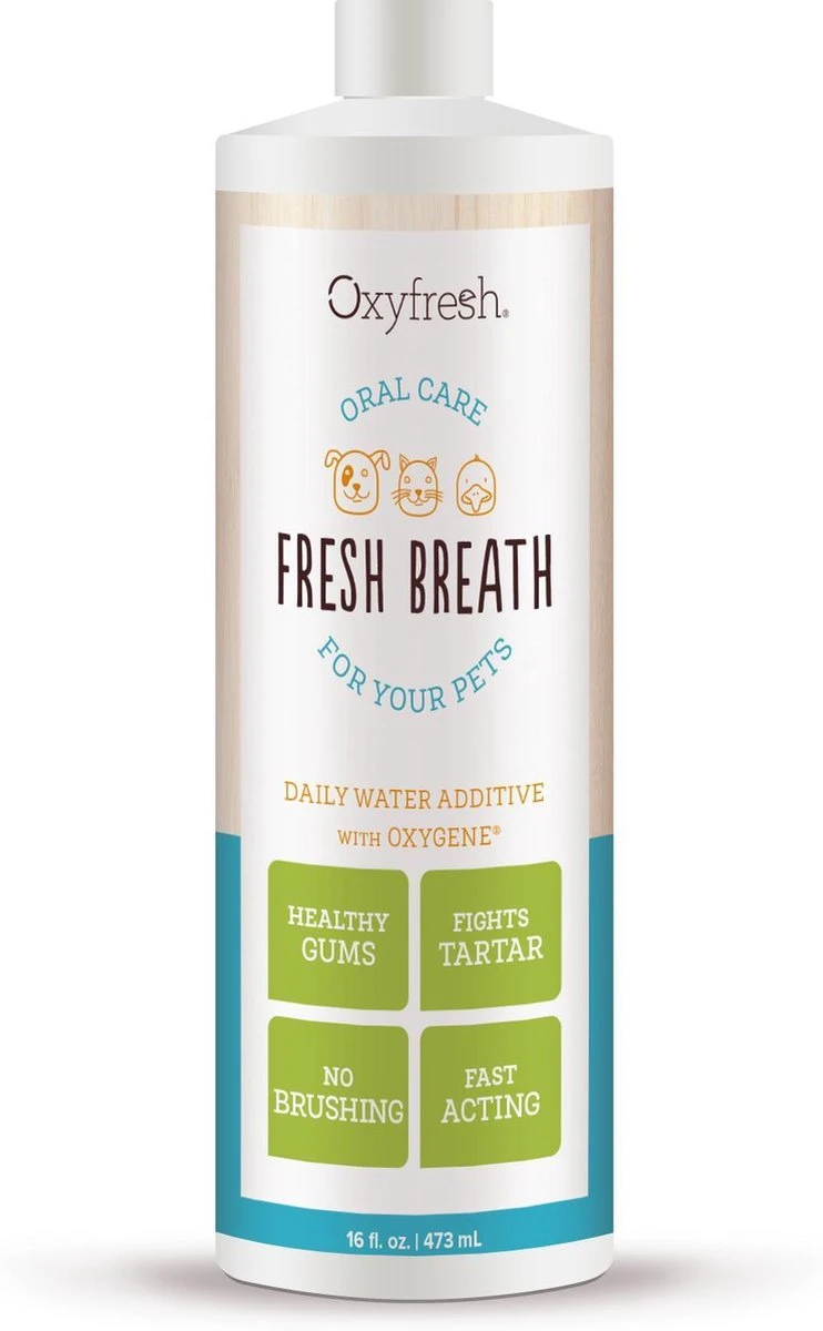 OxyFresh Pet Mondwater Hond En Kat. Helpt Tegen Tandsteen, Plak En Vieze Ademgeurtjes 5 OxyFresh Pet Mondwater Hond En Kat. Helpt Tegen Tandsteen, Plak En Vieze Ademgeurtjes - Afbeelding 5