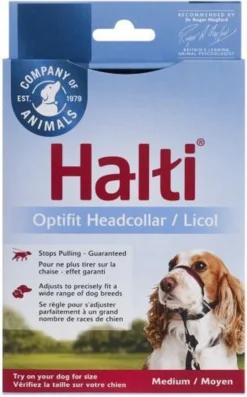 Halti OptiFit Headcollar - Hond - Anti Trekhalsband - Maat M - Voor Labrador, Boxer, Dobermann, Golden Retriever -Dog Supplies 746x1200