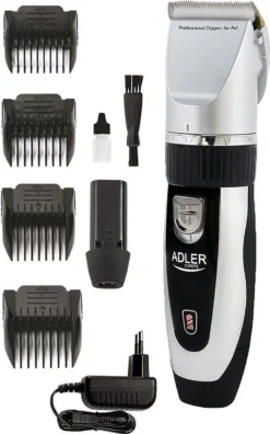 Adler AD 2823 Dierentondeuse Met Stille Motor - 4 Opzetstukken