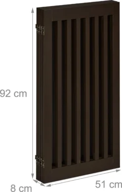 Relaxdays Veiligheidshekje Hout - 92 Cm Hoog - Kinderhek - Hondenhek - Inklapbaar - Bruin - 4 Panelen 17 Relaxdays Veiligheidshekje Hout - 92 Cm Hoog - Kinderhek - Hondenhek - Inklapbaar - Bruin - 4 Panelen -Dog Supplies 766x1200