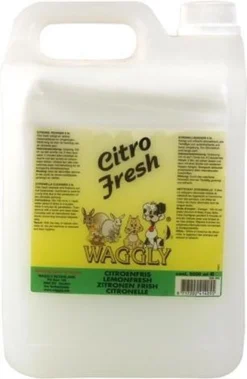 Waggly Citro Fresh Geurverwijderaar - 5 L -Dog Supplies 782x1200 1