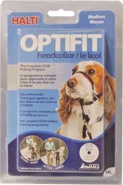 Halti OptiFit Headcollar - Hond - Anti Trekhalsband - Maat M - Voor Labrador, Boxer, Dobermann, Golden Retriever -Dog Supplies 798x1200 1