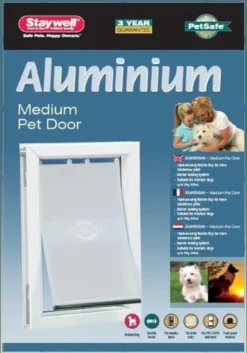Staywell 620 Hondenluik - Aluminium - Wit 19 Staywell 620 Hondenluik - Aluminium - Wit -Dog Supplies 839x1200
