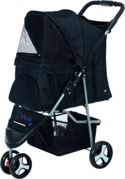 Trixie Hondenbuggy Zwart 80x47x100 Cm | Dierenmand