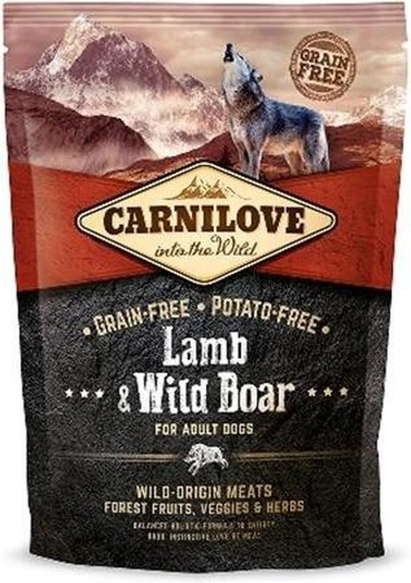 Carnilove Lamb / Wild Boar Adult 2 Carnilove Lamb / Wild Boar Adult - Afbeelding 2