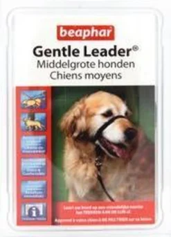 Gentle Leader Hoofdhalster Medium Zwart Beaphar -Dog Supplies 866x1200 2