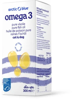 Arctic Blue - Pure Arctische Omega-3 Visolie 300 Ml Fles - Dier - MSC - Hond - Kat 14 Arctic Blue - Pure Arctische Omega-3 Visolie 300 Ml Fles - Dier - MSC - Hond - Kat -Dog Supplies 871x1200 1