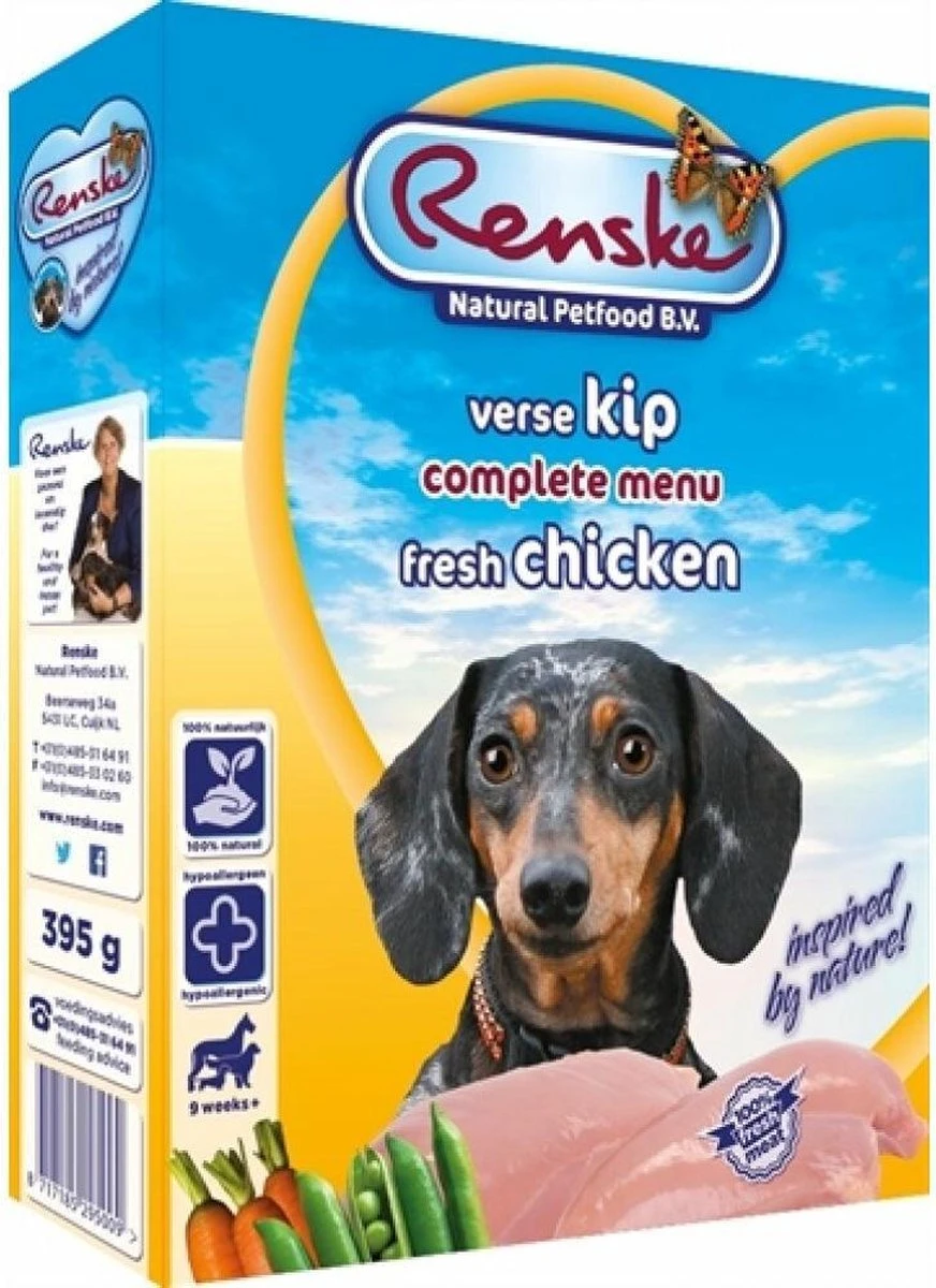 10x Renske Vers Gestoomd Complete Menu Kip - Rijst 395 Gr 1 10x Renske Vers Gestoomd Complete Menu Kip - Rijst 395 Gr