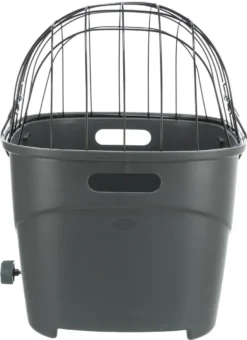 Trixie Fietsmand Voor Bagagedrager Met Draadkoepel Kunststof Grijs (46X36X47 CM) -Dog Supplies 872x1200 4